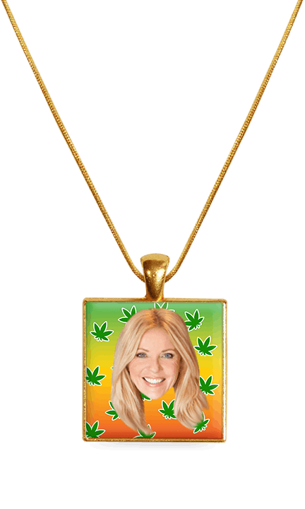 420 - Square Necklace - Gold