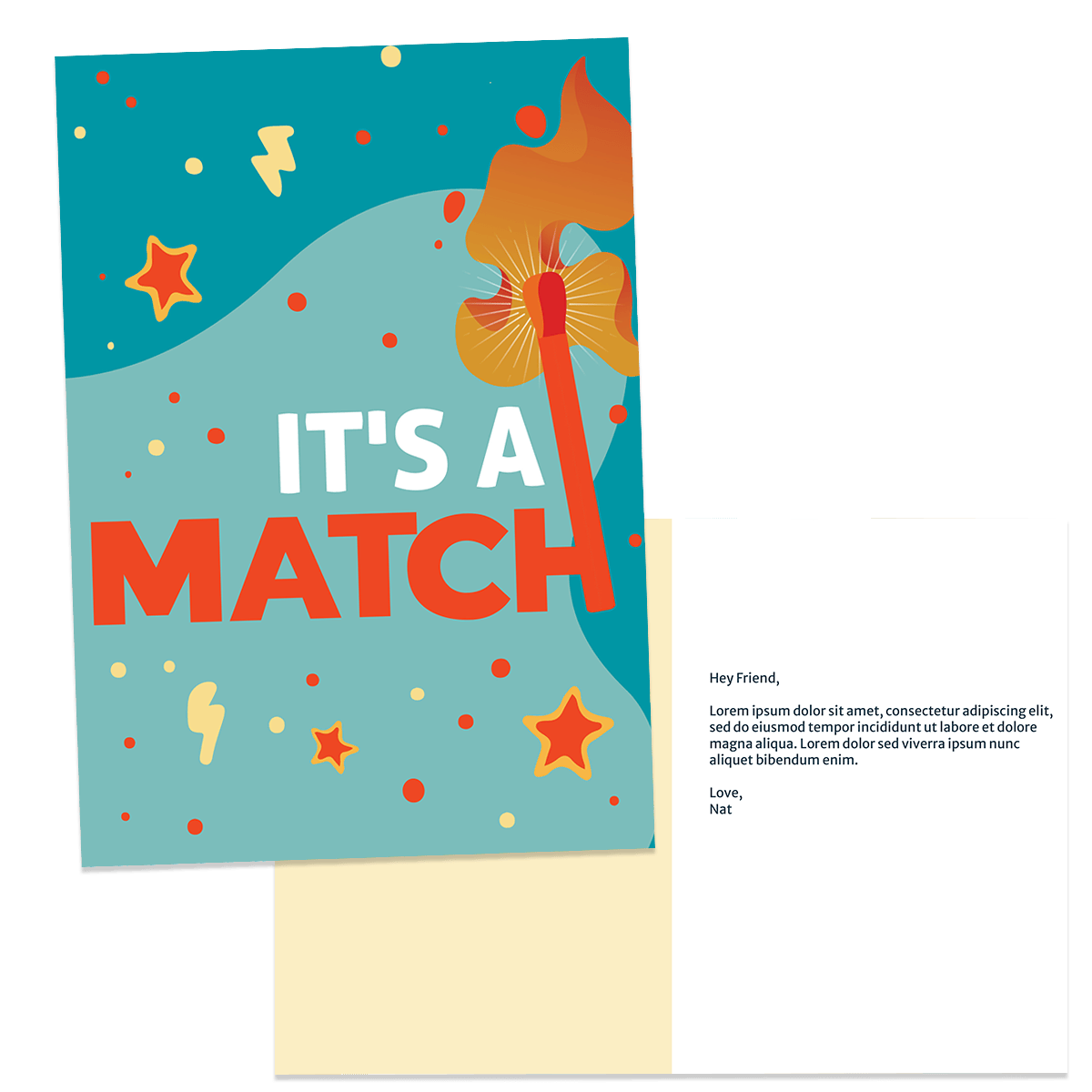 It's a Match 1 Card